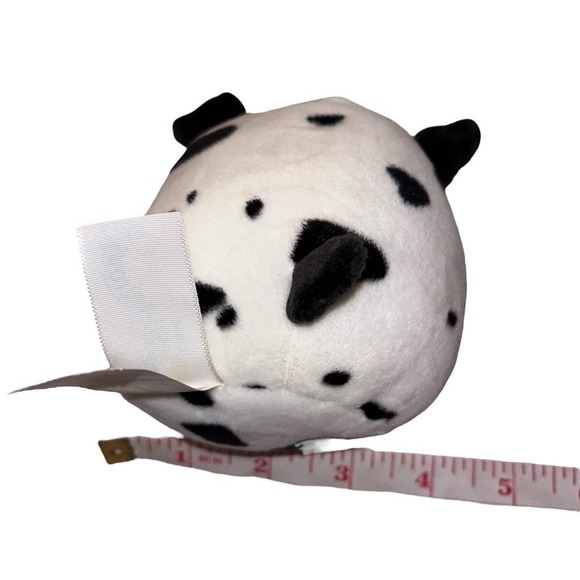 Squishmallows Dustin The Dalmatian Dog W/ Glasses 4” Plush - Picture 5 of 6